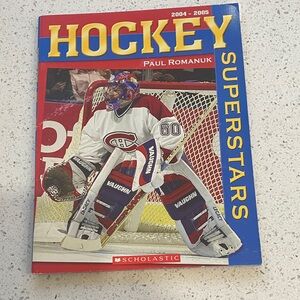 Hockey Superstars NHL Scholastics by Paul Romanuk - Jose Theodore Montreal